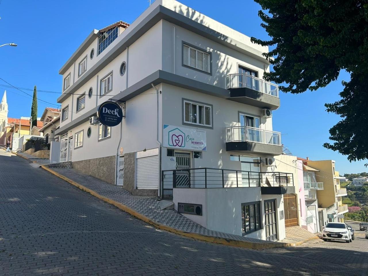 Deck Hospedaria Cunha Bagian luar foto